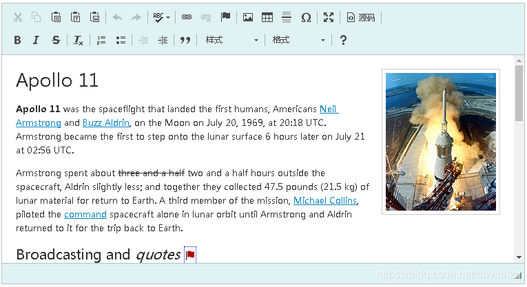 Ckeditor非常经典的富文本编辑器 