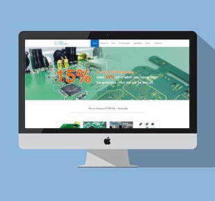 九龙坡PCB/PCBA外贸营销网站建设案例 